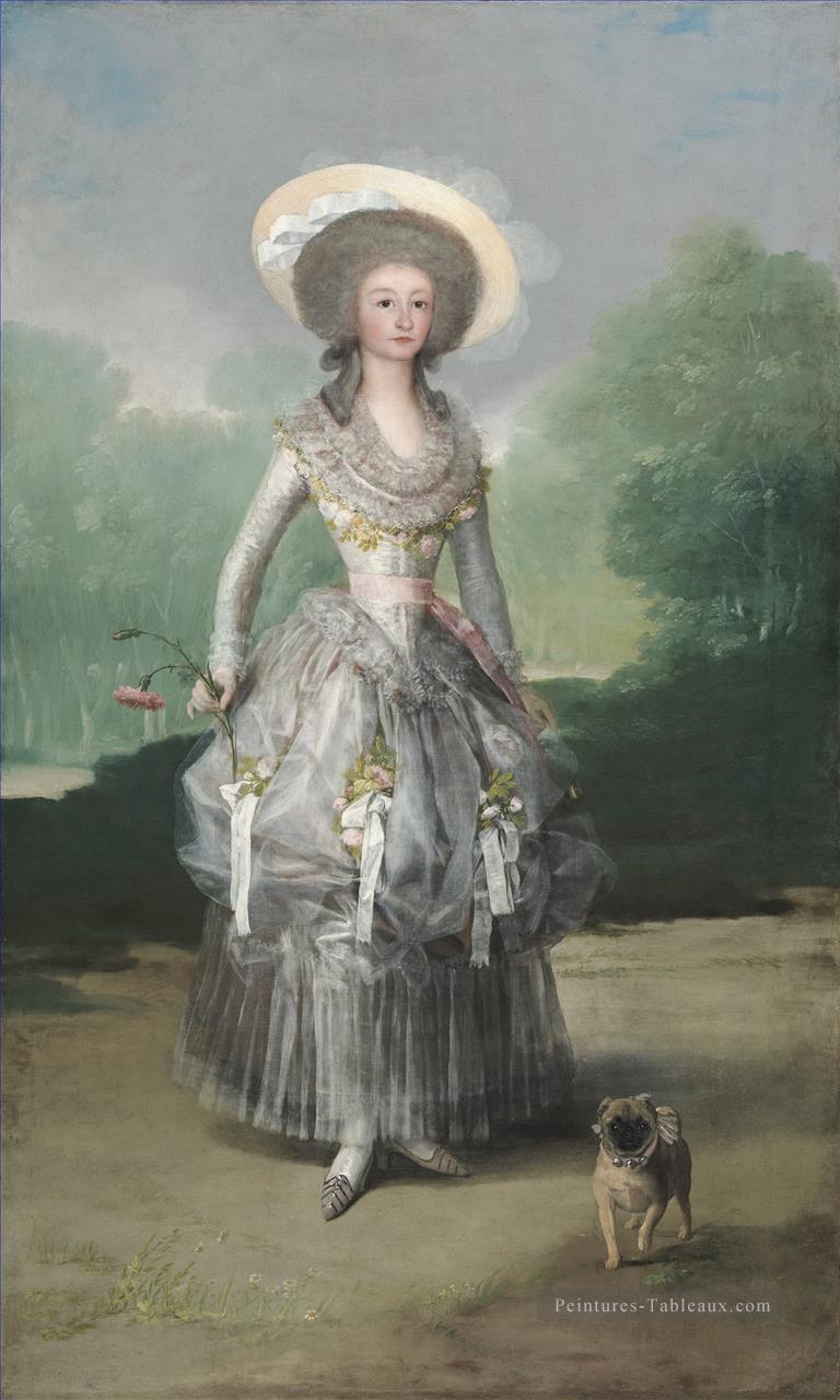 Marques Mariana de Pontejos Francisco de Goya Peintures à l'huile
